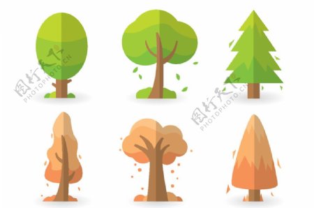 矢量创意树设计图片