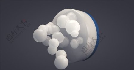 C4D模型蜡球图片