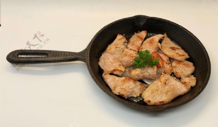 秘制松板肉韩式料理图片