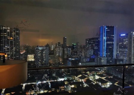 成都城市夜景图片