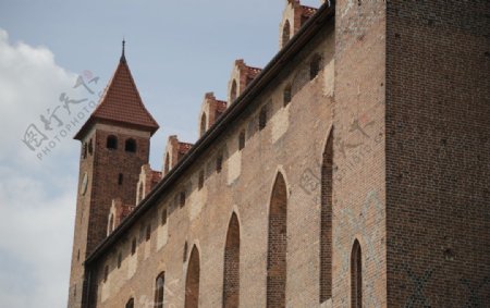 城楼古堡图片
